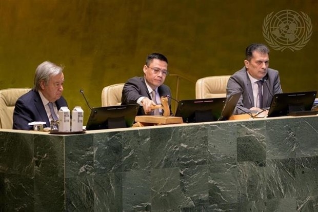vietnam completes term as vice president of un general assembly s 77th session picture 1 vietnam completes term as vice president of un general assembly s 77th session picture 1