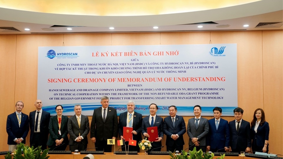 hanoi and belgian sides seek cooperation in smart water management technology picture 1