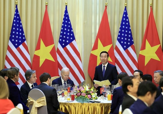 president vo van thuong hosts banquet for us president biden picture 1