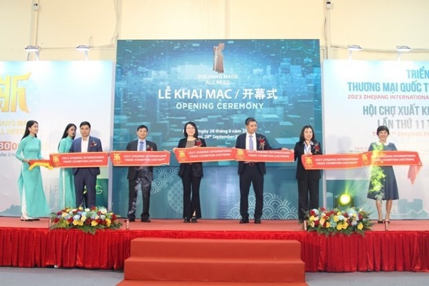 zhejiang trade exhibition opens in hanoi picture 1