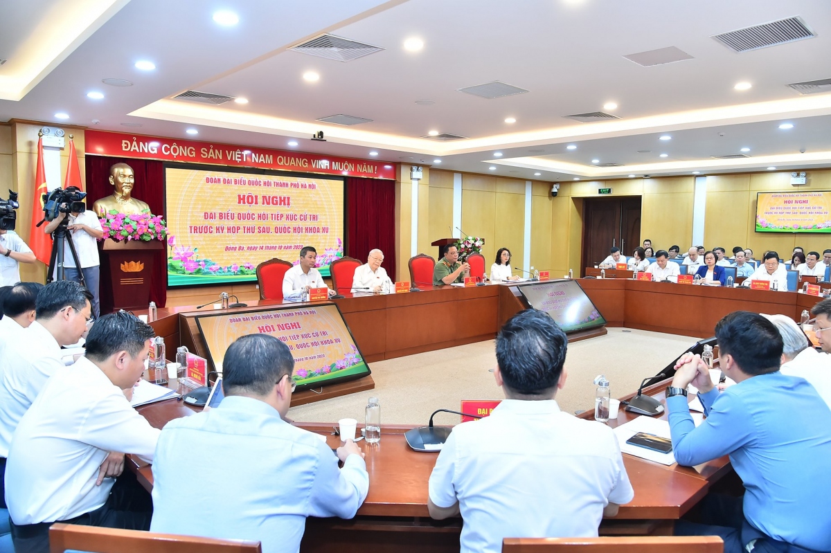 tong bi thu nguyen phu trong tiep xuc cu tri truoc ky hop thu 6 quoc hoi khoa 15 hinh anh 3