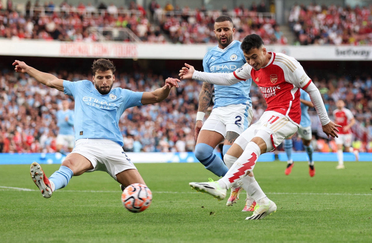 Kết quả Ngoại hạng Anh đêm 8/10: HLV Arteta lần đầu cùng Arsenal thắng Man City