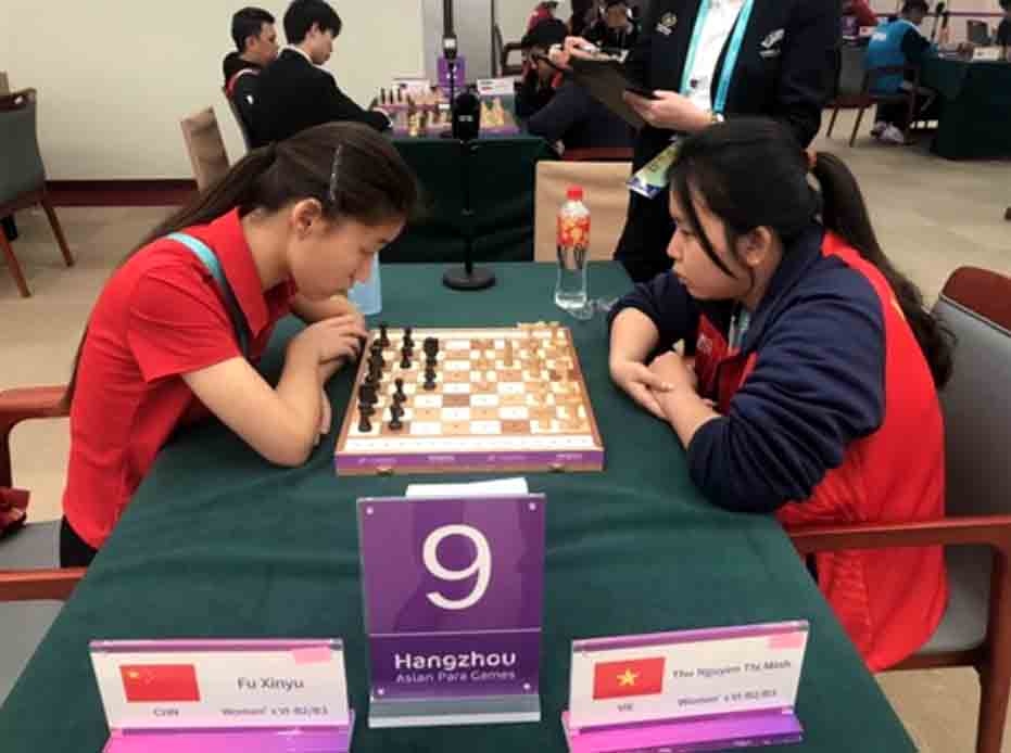 vietnam bags five silver medals in chess at asian para games hangzhou picture 1