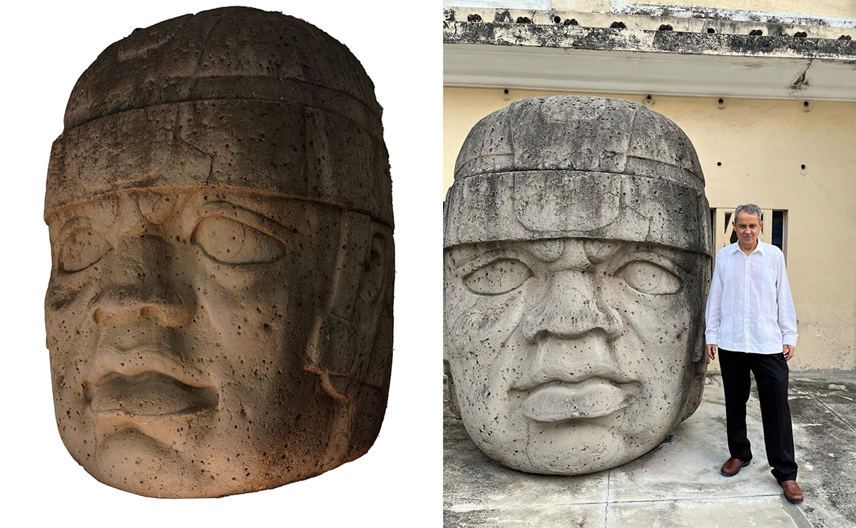 Bí ẩn bức tượng đầu người Olmec đồ sộ ở Việt Nam