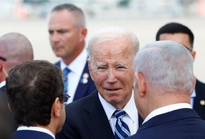 tong thong my joe biden da den israel hinh anh 1