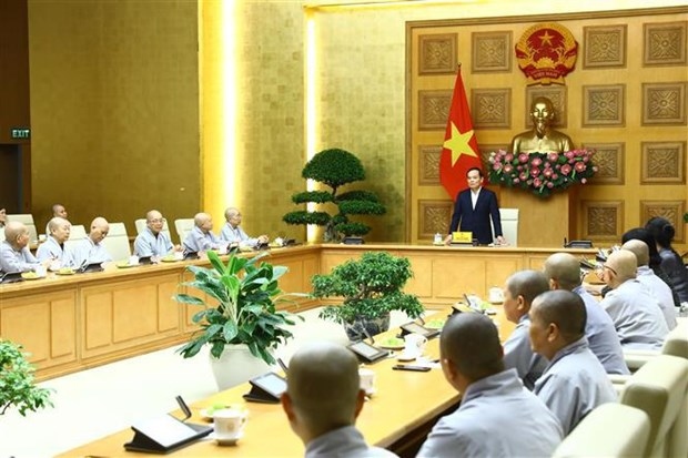 deputy pm hails contributions by buddhist nuns picture 1