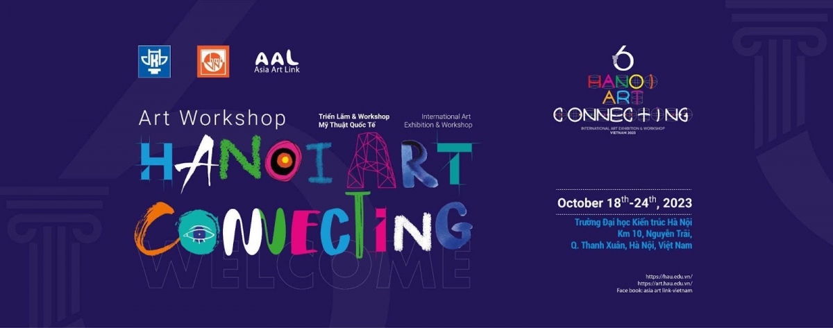 Hanoi Art Connecting 2023 draws 156 Vietnamese and foreign artists