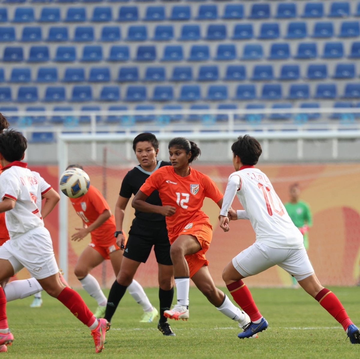 huynh nhu toa sang, Dt nu viet nam thang de Dt An Do o vong loai olympic paris hinh anh 1