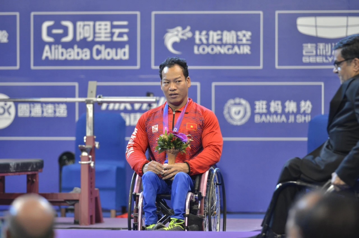 asian para games 2023 Doan the thao nkt viet nam co tam huy chuong dau tien hinh anh 1