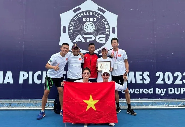vietnam wins two silver medals at asia pickleball games 2023 picture 1