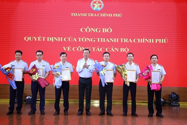 thanh tra chinh phu cong bo quyet dinh ve cong tac can bo hinh anh 2