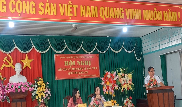 nganh dien luc cac tinh phia nam lang nghe y kien Dai bieu quoc hoi va cu tri hinh anh 6