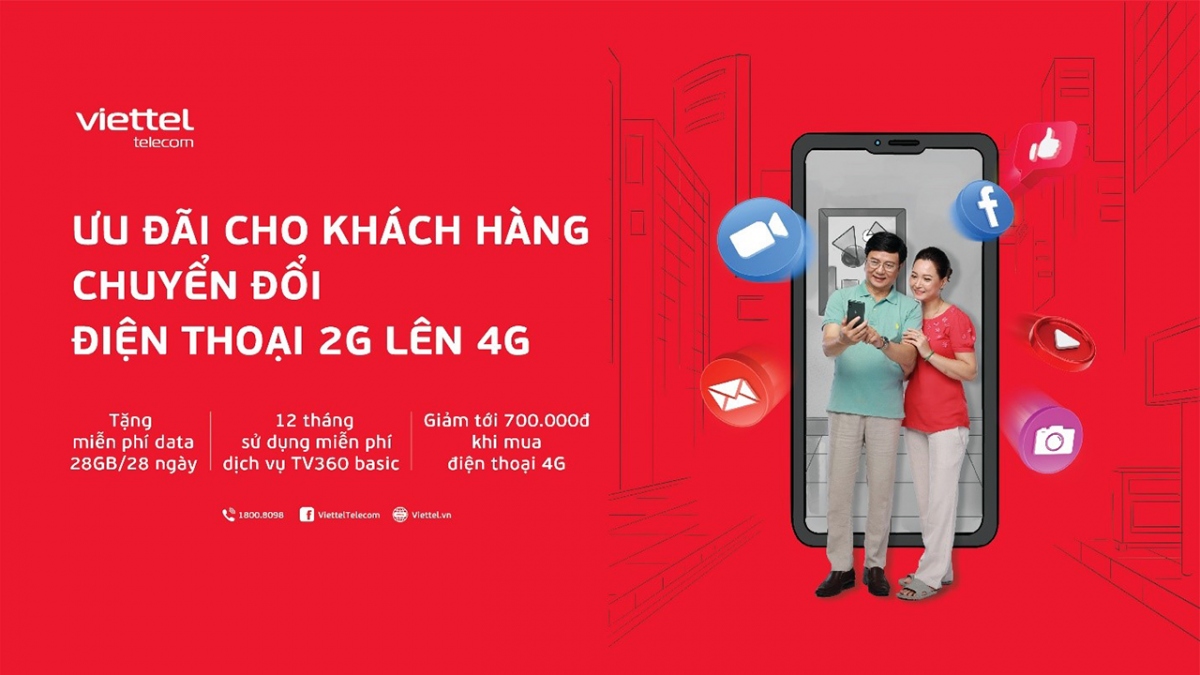 Viettel Telecom triển khai nhiều ưu đãi hưởng ứng ngày chuyển đổi số quốc gia