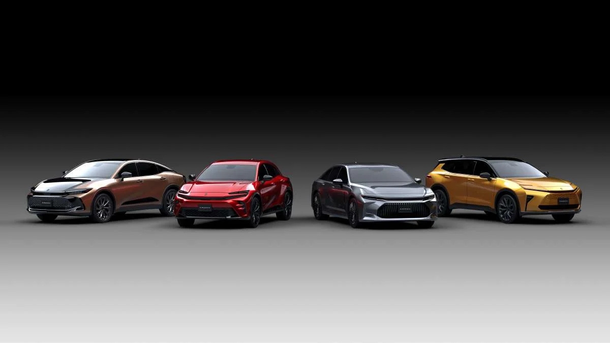 Toyota Crown Sport 2024 đi kèm một bộ sưu tập ngoại thất vô cùng đa dạng