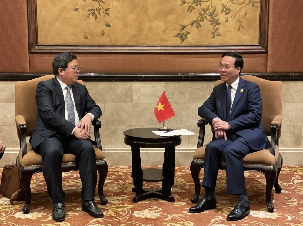 president thuong hosts chinese group leaders in beijing picture 2 president thuong hosts chinese group leaders in beijing picture 2
