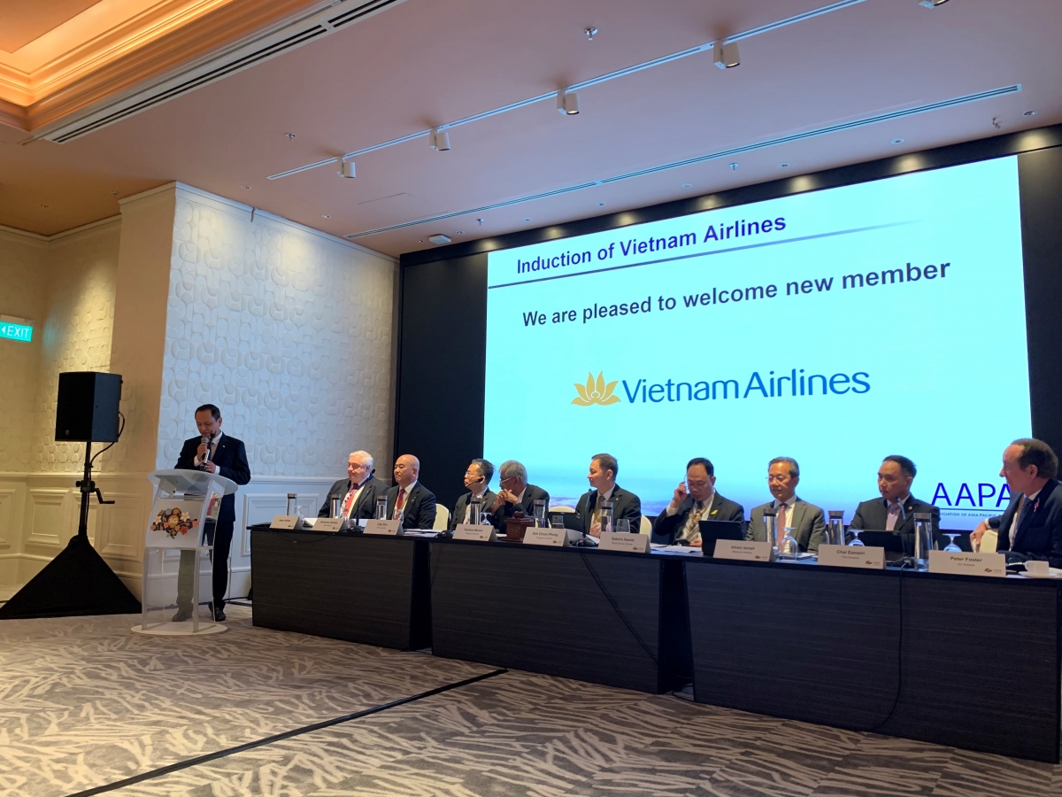 vietnam airlines gia nhap hiep hoi hang khong chau A-thai binh duong hinh anh 1