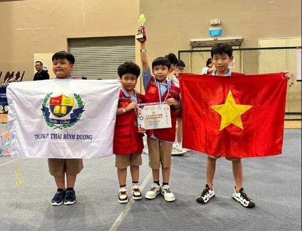 can tho students win global robotics games 2023 championship picture 1