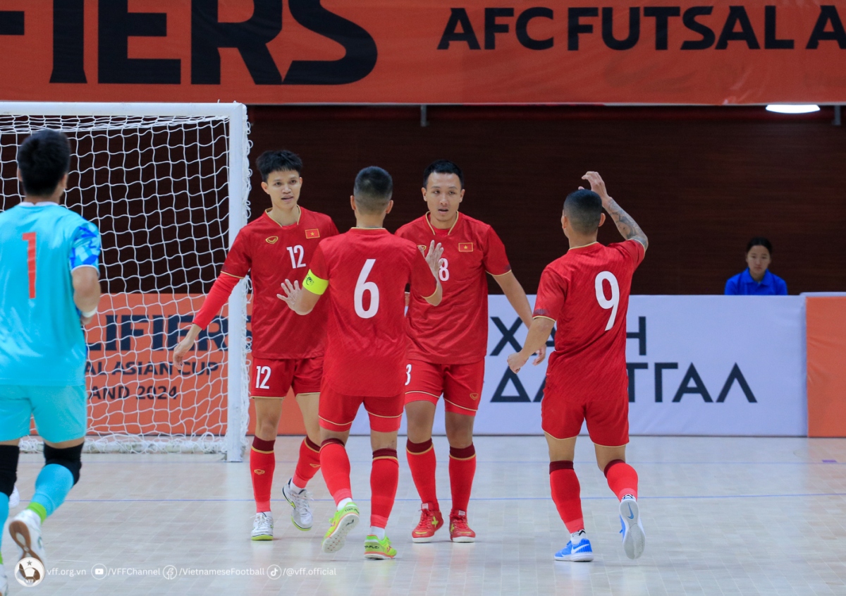 Dt futsal viet nam nhan tin vui tu afc tren hanh trinh san ve world cup hinh anh 1