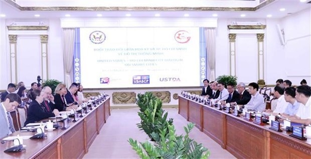 hcm city, us partners promote cooperation in smart urban development picture 1