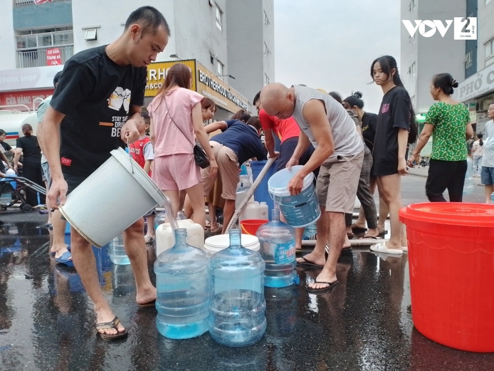 ha noi da dam bao nuoc cho khu do thi thanh ha hinh anh 2