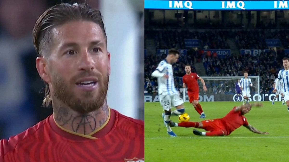 hy huu sergio ramos nhan 2 the do sau pha pham loi tho bao hinh anh 1