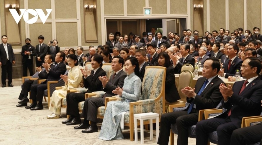 president attends ceremony marking 50 years of vietnam-japan diplomacy picture 1