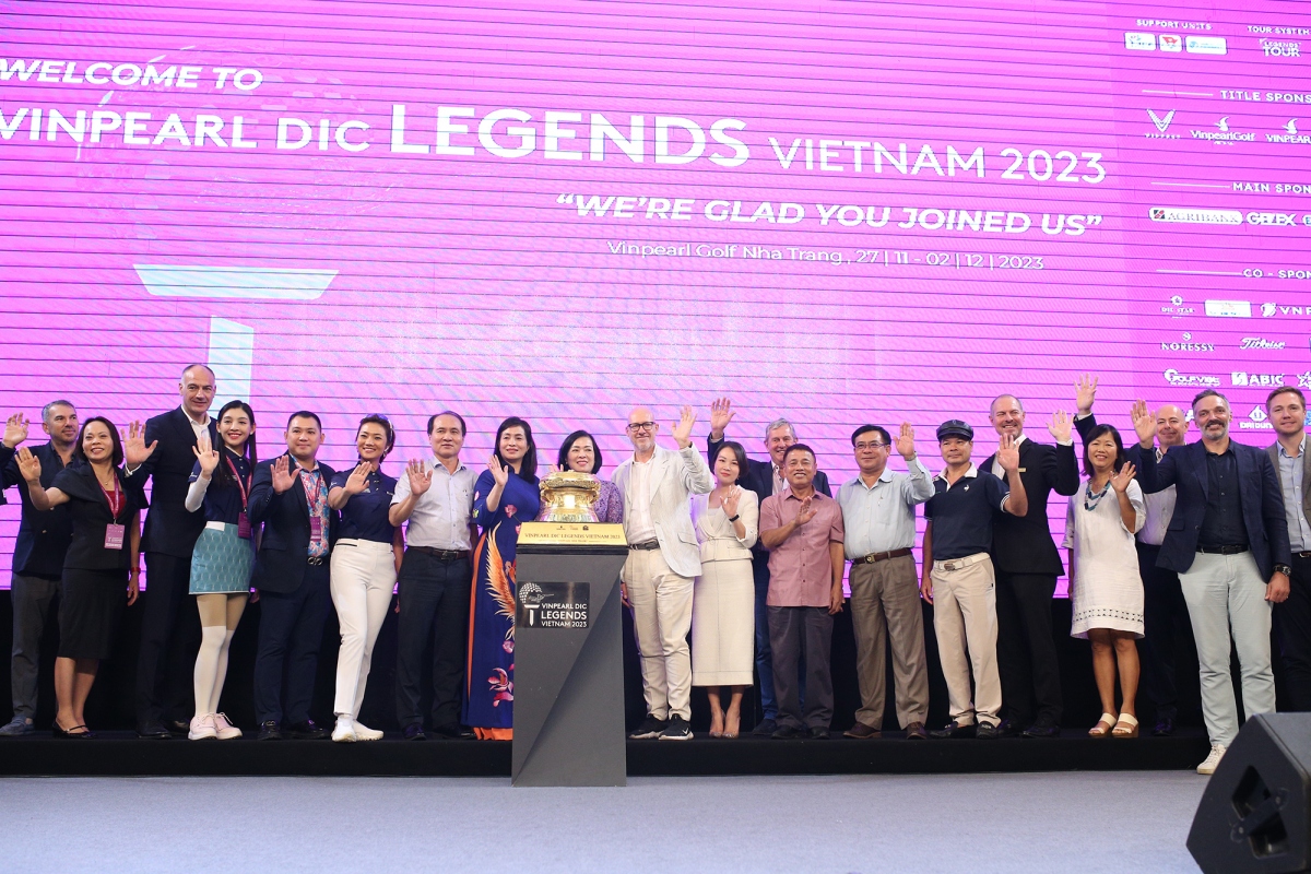 renowned golfers attend vinpearl dic legends vietnam tournament in nha trang picture 1