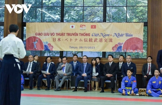 president attends vietnam-japan martial arts exchange in tokyo picture 1