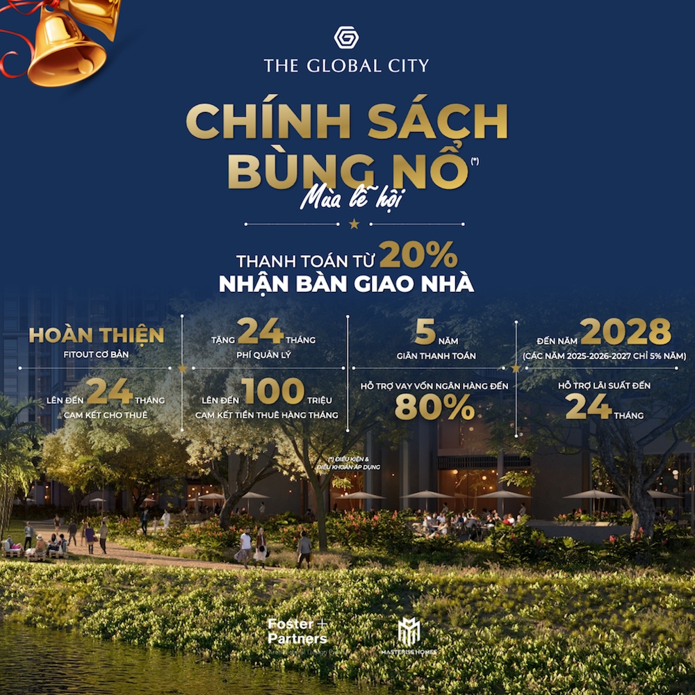 the global city danh dau su tro lai voi chinh sach ban hang bung no dip cuoi nam hinh anh 1