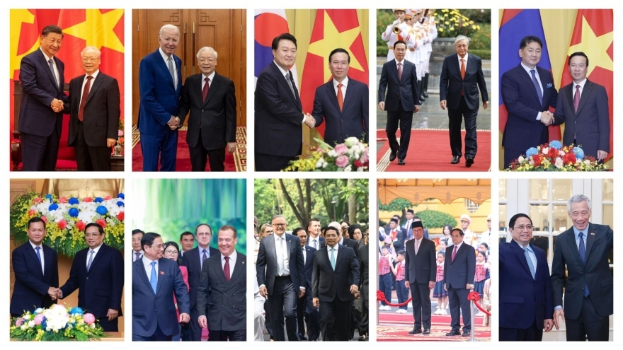 Foreign leaders’ Vietnam visits in 2023 in the spotlight