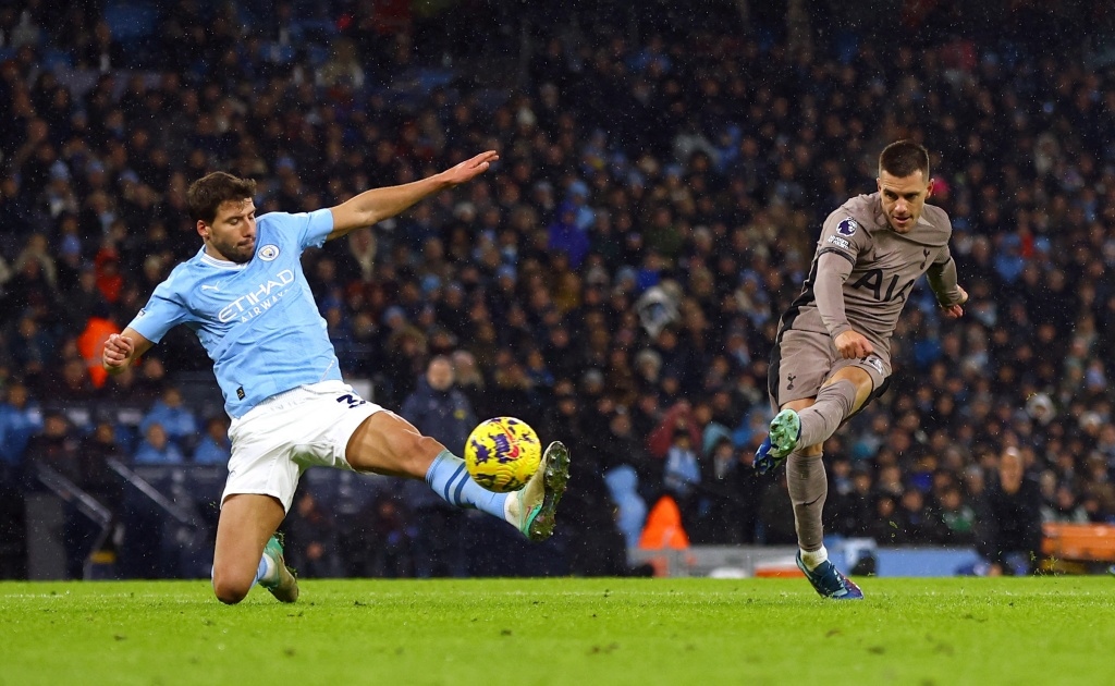 Kết quả vòng 14 Ngoại hạng Anh 3/12: Man City chia điểm kịch tính cùng Tottenham