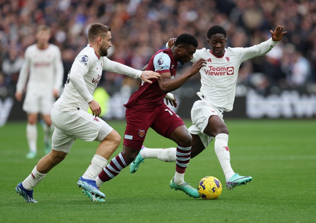 Kết quả đá sớm vòng 18 Ngoại hạng Anh ngày 23/12: MU phơi áo trên sân West Ham