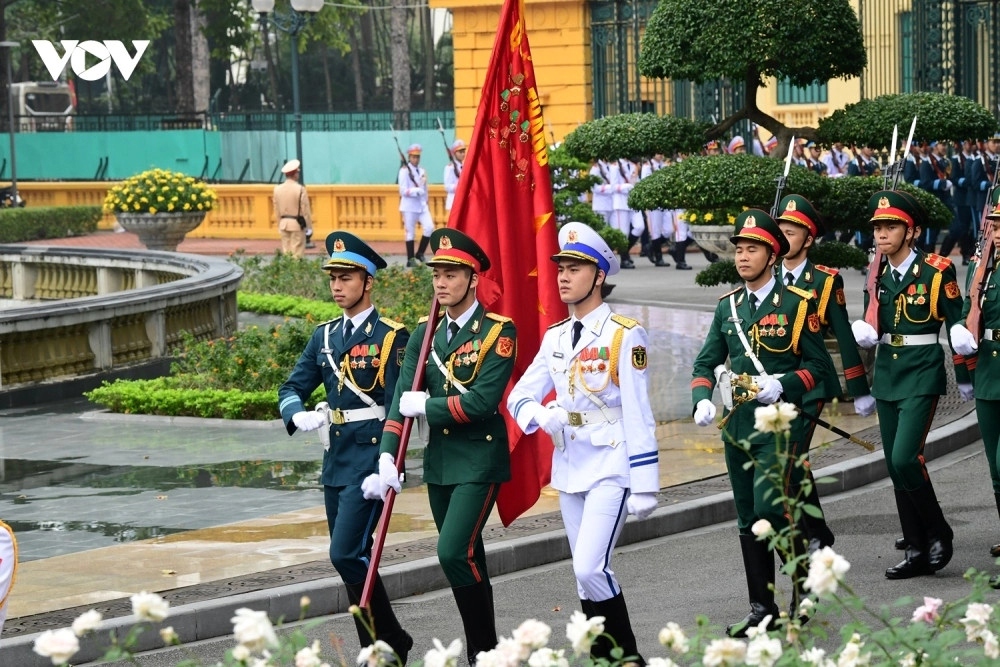 cambodian pm hun manet warmly welcomed in hanoi on his first vietnam visit picture 3