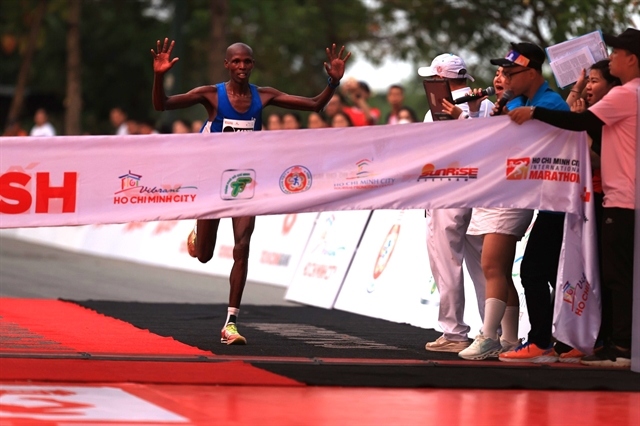 oanh wins, secures pb at techcombank hcm city international marathon 2023 picture 1 oanh wins, secures pb at techcombank hcm city international marathon 2023 picture 1