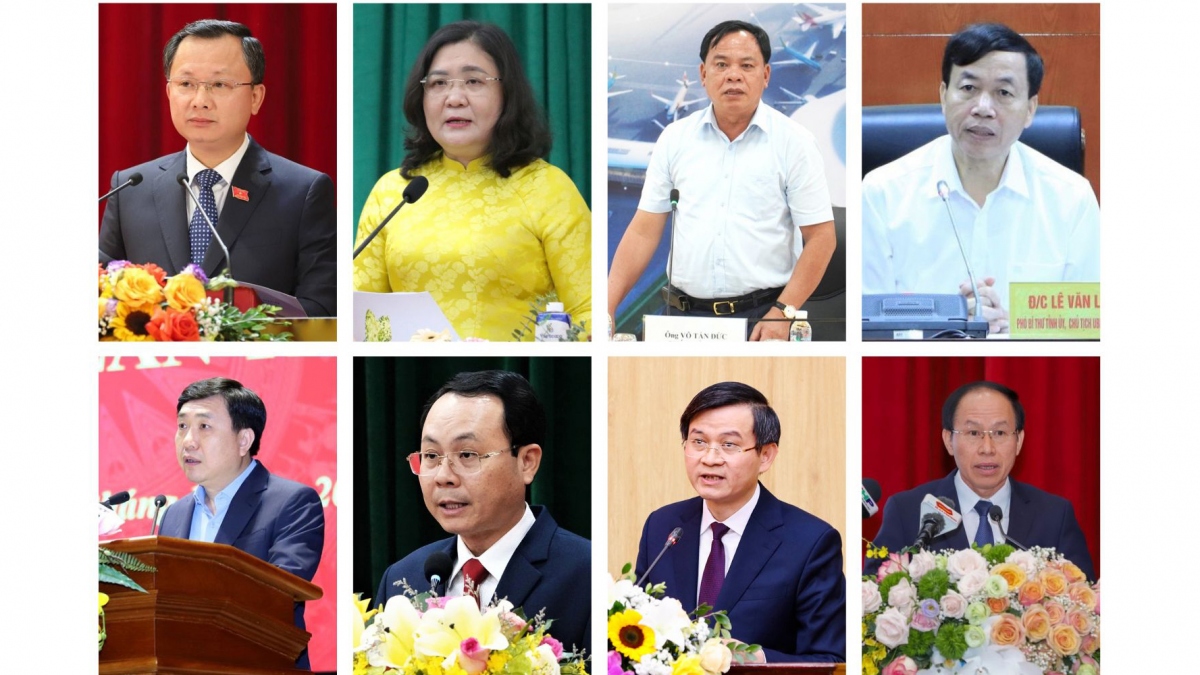 Các bí thư, chủ tịch tỉnh được điều động, phân công trong năm 2023