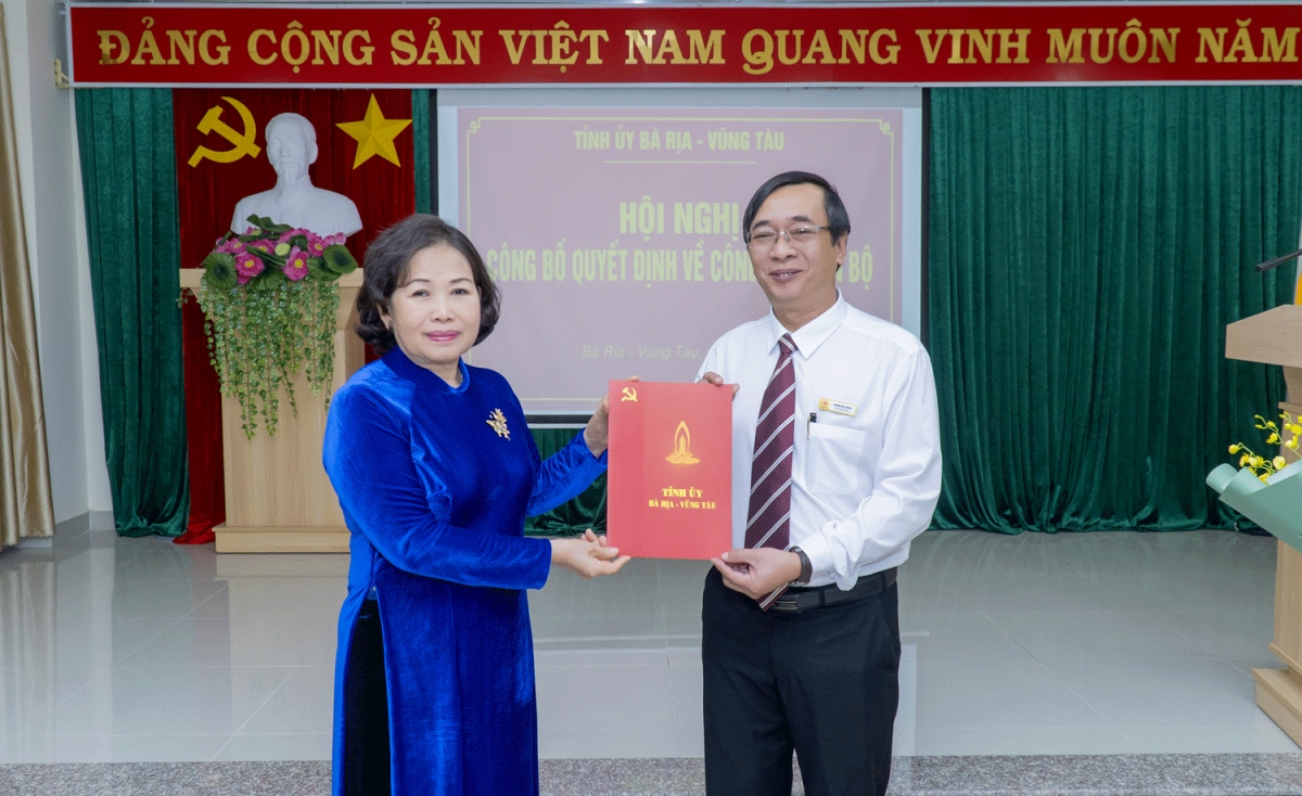 Ông Trương Đức Nghĩa làm Tổng Biên tập Báo Bà Rịa - Vũng Tàu