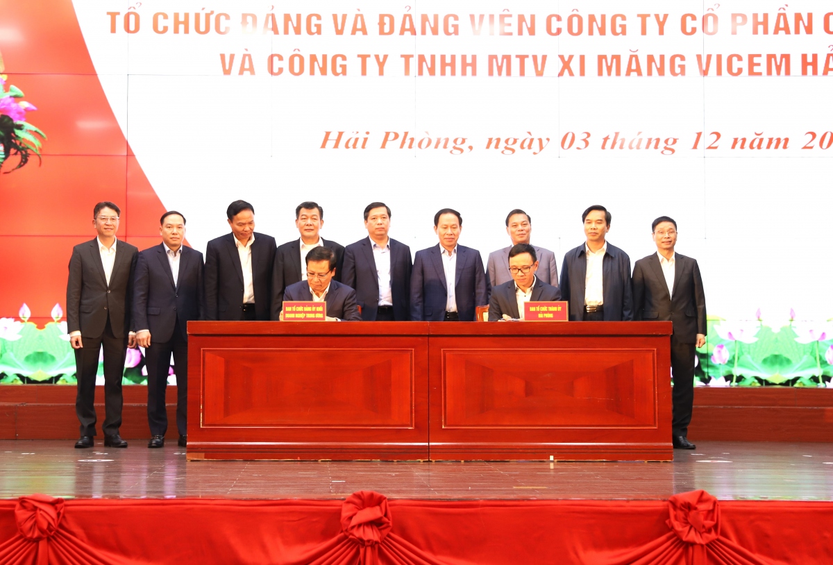 Chuyển 2 Đảng bộ trực thuộc Thành ủy Hải Phòng về Đảng ủy Khối Doanh nghiệp TƯ
