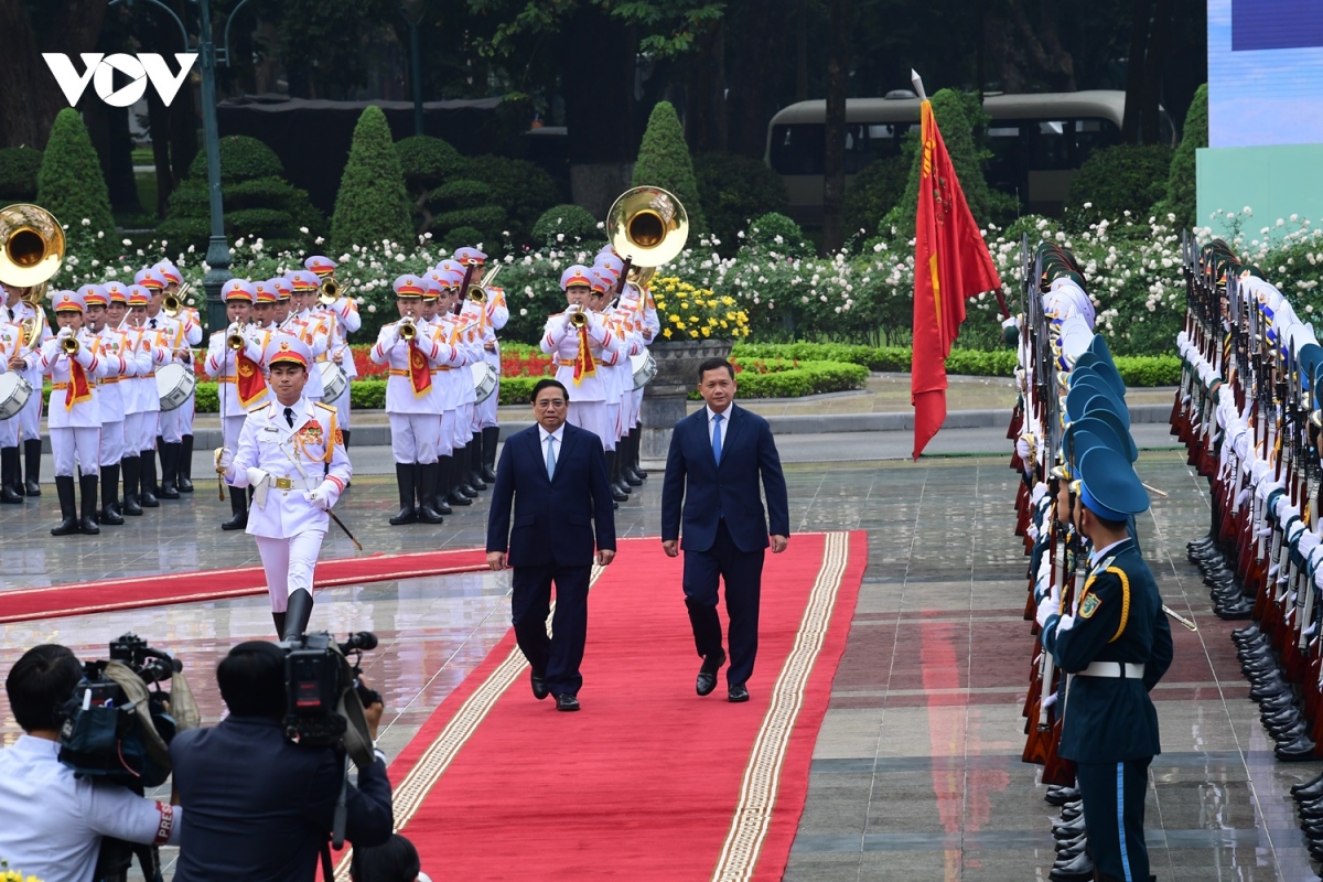 thu tuong pham minh chinh chu tri le don thu tuong campuchia hun manet hinh anh 1