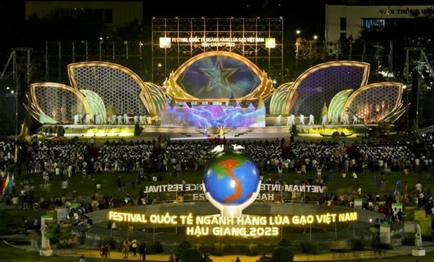 vietnam-hau giang international rice festival 2023 opens picture 1