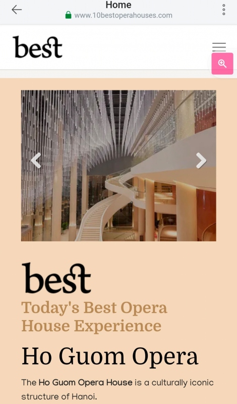 ho guom opera house listed among world s 10 best opera houses picture 1