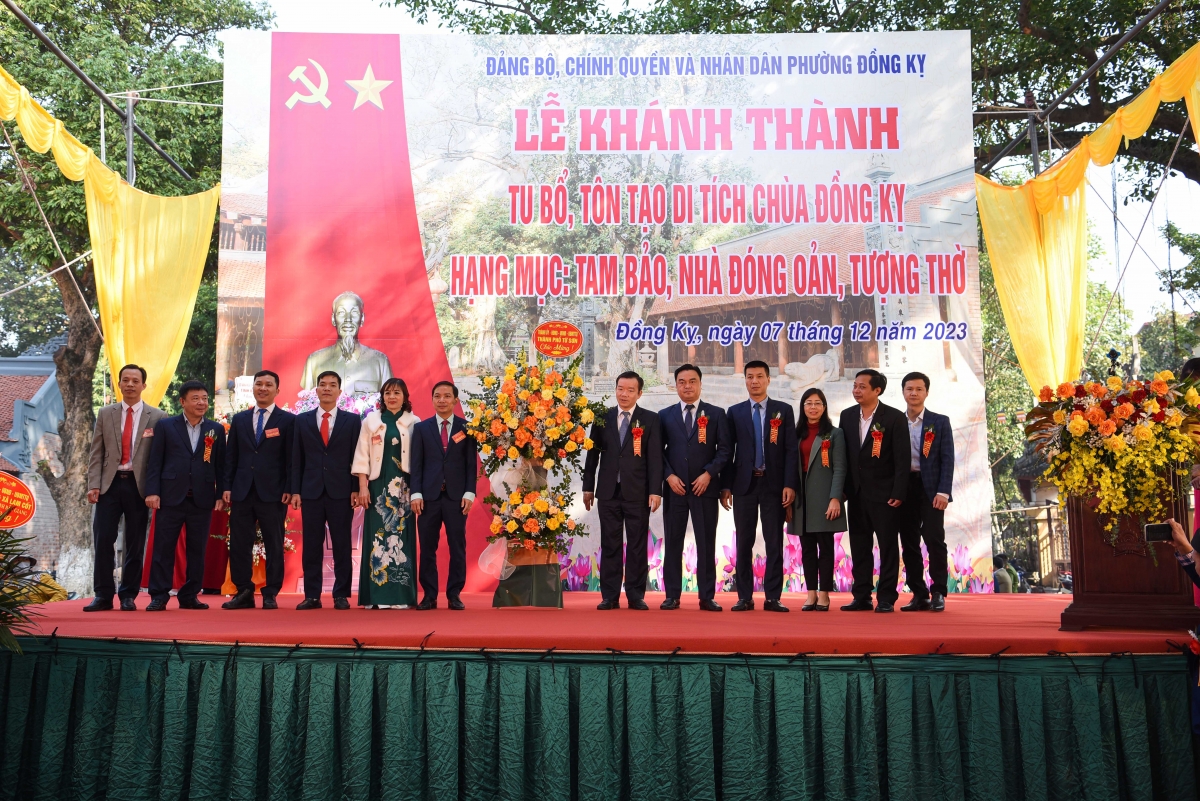 Bắc Ninh khánh thành di tích chùa Đồng Kỵ sau khi tu bổ, tôn tạo