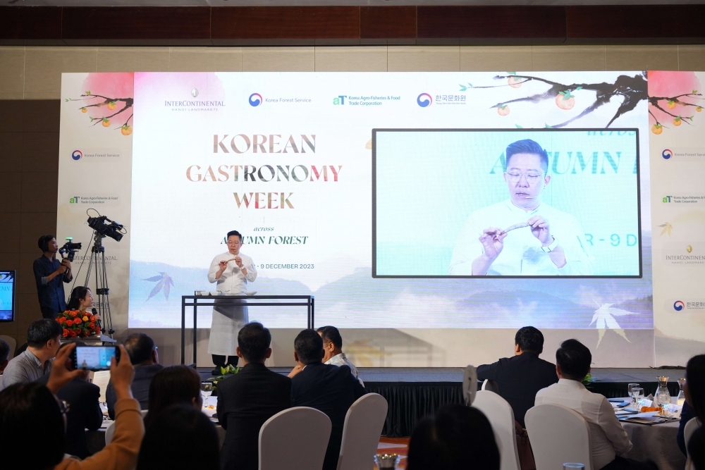 korean gastronomy week kicks off in hanoi picture 1 korean gastronomy week kicks off in hanoi picture 1