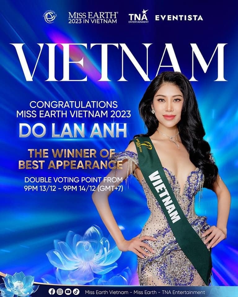 do thi lan anh wins best appearance award at miss earth 2023 picture 1