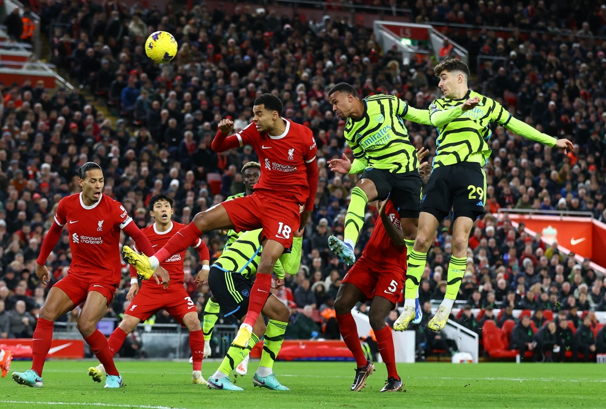 xà ngang và cột dọc cứu thua, arsenal hoà hú vía trước liverpool hình ảnh 10 xa ngang va cot doc cuu thua, arsenal hoa hu via truoc liverpool hinh anh 10