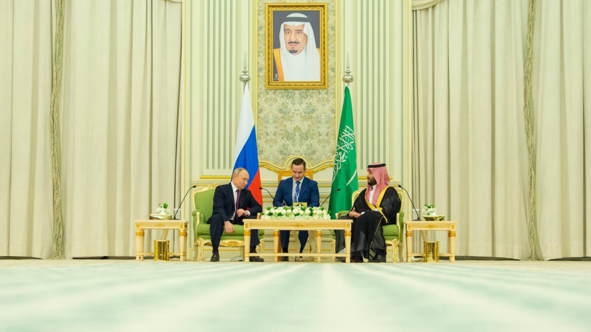 tong thong nga putin toi saudi arabia de thao luan mot loat van de hinh anh 1