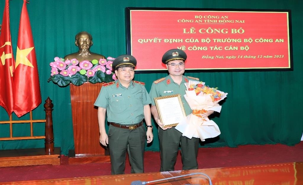 Đồng Nai có tân Thủ trưởng Cơ quan An ninh điều tra
