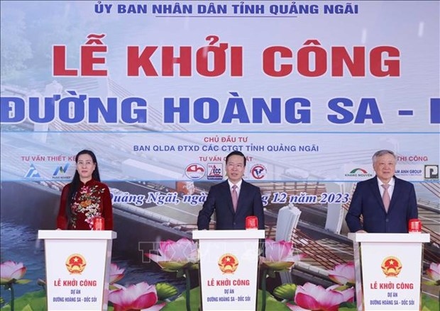 president attends quang ngai master plan announcement picture 1