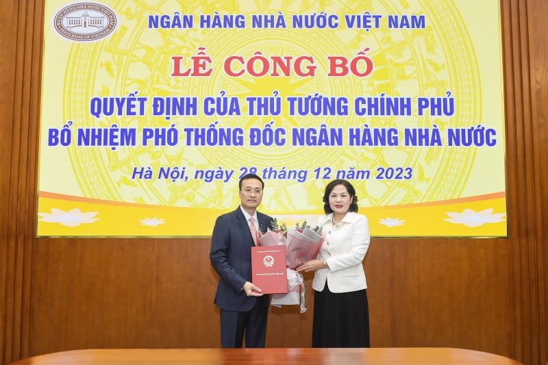 Ngân hàng Nhà nước có Phó Thống đốc mới