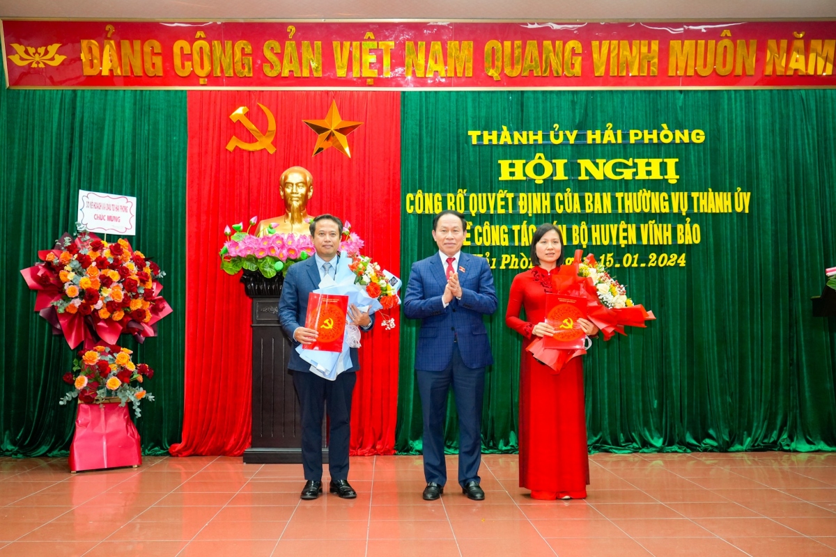 hải phòng luân chuyển, điều động nhiều cán bộ chủ chốt hình ảnh 1 hai phong luan chuyen, dieu dong nhieu can bo chu chot hinh anh 1