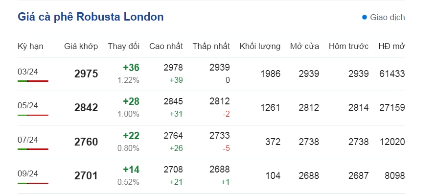 gia ca phe hom nay 16 1 gia thu mua ca phe cao nhat o muc 70.700 dong kg hinh anh 1